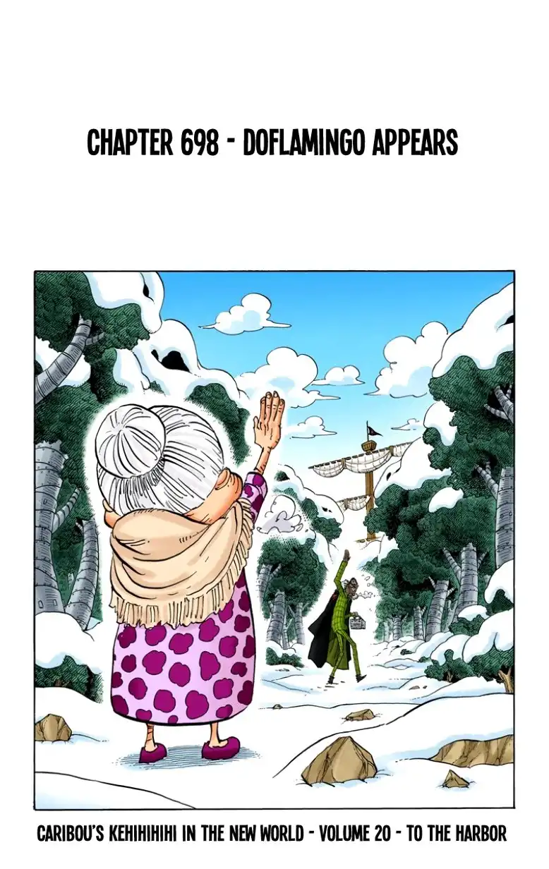 One Piece - Digital Colored Comics Chapter 698 1